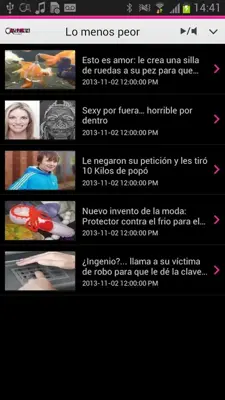 Radioacktiva android App screenshot 2